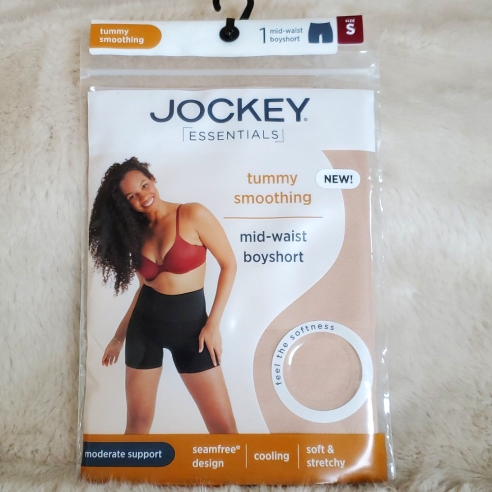 NWT, Jockey Tummy Smoothing Mid-Waist Boyshort